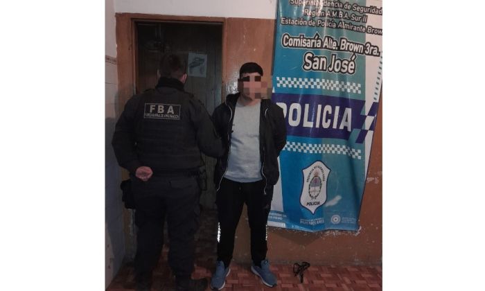 Almirante Brown – Detienen a un hombre con pedido de captura por robo agravado